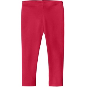 City Threads Girls 100% Cotton Soft Capri Leggings - USA-Made - 1 of 4