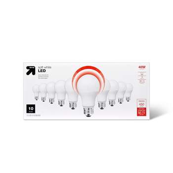 LED 40W 10pk Light Bulbs Soft White - up & up™