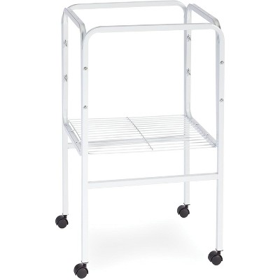 Prevue Pet Products SP445W Bird Cage Stand with Shelf, White