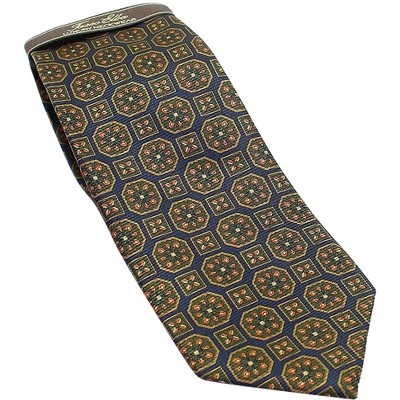 Tasso Elba Mens Medallion Self-tied Necktie