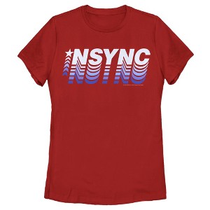 Women's NSYNC Retro Fade T-Shirt - 1 of 4