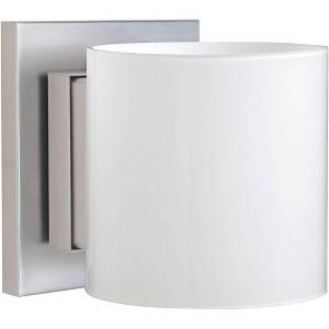 Besa Pogo 5 1/2" High Satin Nickel Wall Sconce - 1 of 1