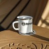 Petromax Steel and Enamel Mug, Lightweight Heat Resistant Traditional Hot or Cold Drinking Cup for Home or Camping - 4 of 4