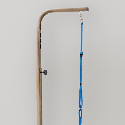 Black Foldable Pet Grooming Table with Adjustable Arm