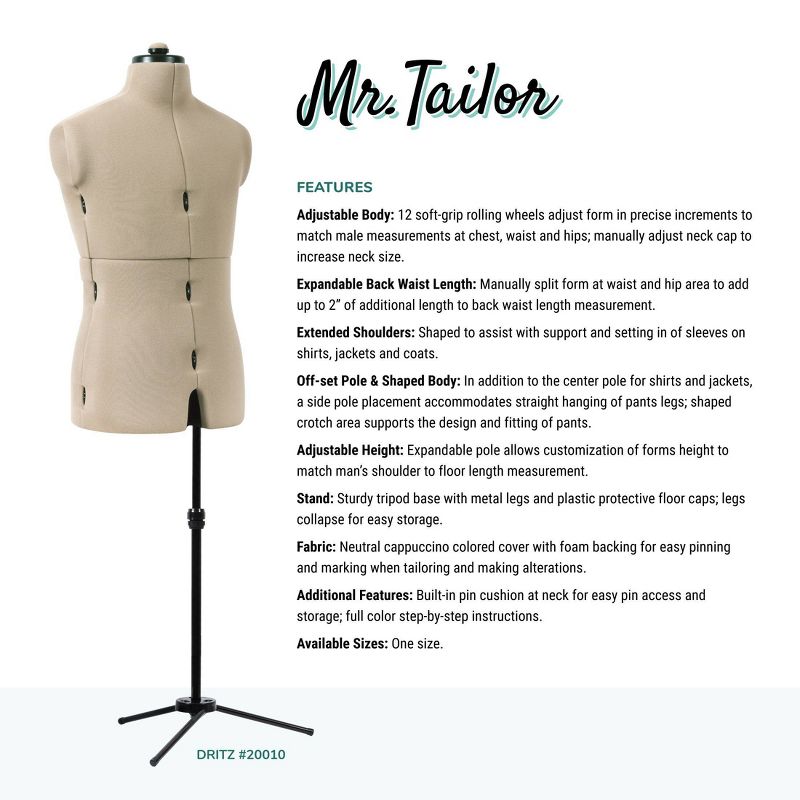 Dritz Form Mr.Tailor, 2 of 10