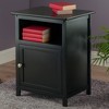 End Table - Black - Winsome - image 4 of 4