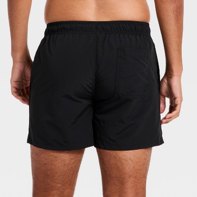 Мужские брюки Goodfellow & Co Men's 5'' Swim Trunks - Goodfellow & Co™ Black M — фото 2