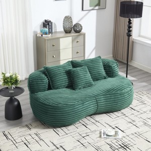 NicBex High Back Bean Bag Lounge Chair - Indoor/Outdoor Durable Design, Water-Resistant Accent Seating - 1 of 4