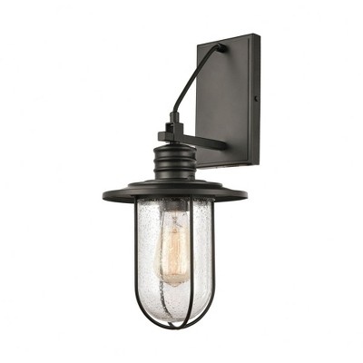 Elk Home Lakeshore Drive 1 - Light Wall Light in  Matte Black