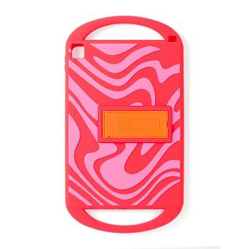 Komar Kids Red/Pink Swirl Kids' iPad Case w/Stand