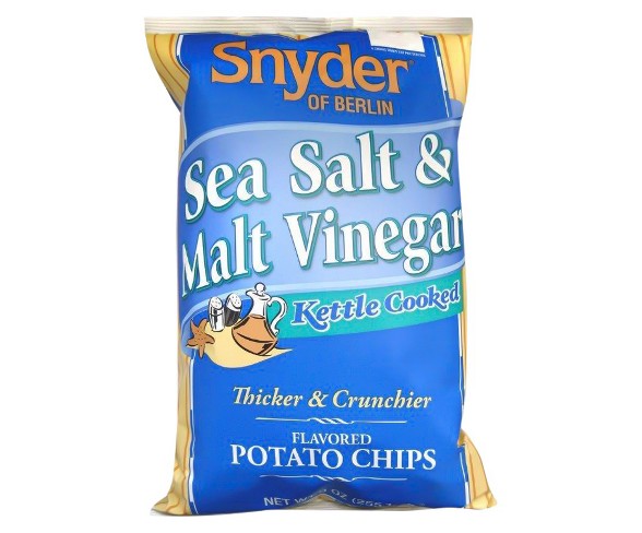 Snyder of Berlin&#174; Salt 'n Vinegar Kettle Chips - 8.5oz