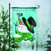 Evergreen Snowman and Chickadee Applique Garden Flag 12 x 18 Inches Indoor Outdoor Decor - 3 of 4