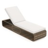 Tangkula Set Of 2 Outdoor Chaise Lounge Chair 7-Position PE Wicker Patio Reclining Sun Lounger with Adjustable Backrest Pool Sunbathing Recliner - 3 of 4