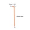 Unique Bargains S2 Steel Metric Ball End Tip L-Shaped Long Arm Hex Wrench - 2 of 4