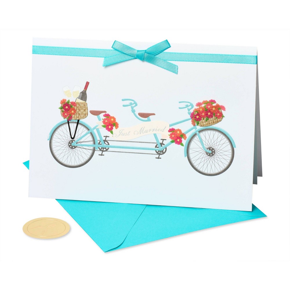 Photos - Envelope / Postcard Card Wedding Tandem Bike - PAPYRUS