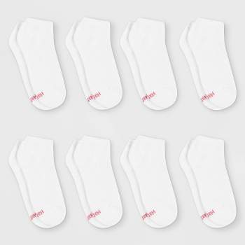 Hanes Premium Women's Cushioned 6+2 Bonus Pack Low Cut Socks - 5-9