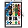 Trends International Looney Tunes x Team USA - Bars Framed Wall Poster Prints - 3 of 4