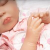 Paradise Galleries Reborn Baby Doll with Magnetic Pacifier, Buttons & Bows, 21 inch Sleeping Girl in Softtouch Vinyl & Weighted Body, 8-Piece Gift Set - 3 of 4