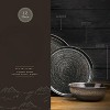 LunaLulinlk 12-Piece Ceramic Dinnerware Set, Rip Collection - 4 of 4