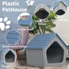 Kumasinova 23" Cat House and Outdoor Cat Shelter with Weatherproof Design,Cat Hideaway for Indoor&Outdoor Use,Durable Cat Furniture for All Seasons - 3 of 4