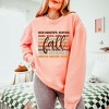 Simply Sage Market Women's Lightweight Garment Dyed Graphic Sweatshirt Cursive Fall layered - 2 of 4