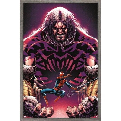 Trends International Marvel Secret Invasion - Skrulls They Are Here Framed  Wall Poster Prints Mahogany Framed Version 14.725 X 22.375 : Target