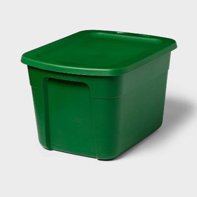 Image of 18gal Non-Latching Tote - Regal Green - Brightroom™