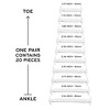 The Original Stretchlace No-Tie Silicone Elastic Shoelaces – White Tieless Shoe Laces (1 Set) - 3 of 4