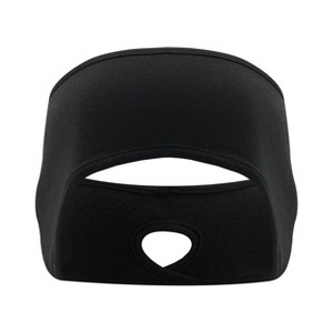 Anna-Kaci Women's Ponytail Headband Moisture-Wicking for Running Exercise Workouts Winter Ear Warmer - 1 of 4