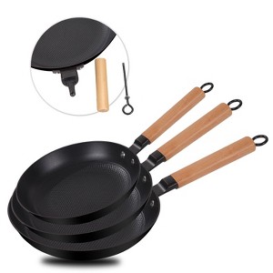 ZACHVO Honeycomb 8inch-12inch 3-Piece Non-Stick Frying Pan Set - 1 of 4