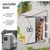 DOMETOUR Storage Shed, Single Hinge Door, Solid Structural Design, Good Ventilation, Surface With Protective Film, And Suitable For Various Scenarios - 4 of 4