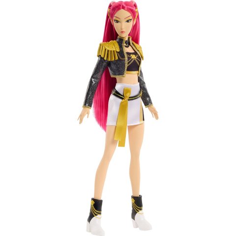 Детские куклы KPop Demon Hunters HUNTR/X Mira Golden Singing Doll in Removable Outfit and 5 Posable Joints