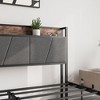 Queen Size Bed Frame with Charging Station and 2 Storage Drawers - 4 of 4