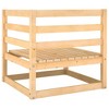 VidaXL Patio 2-Seater Sofa with Cushions Solid Wood Pine - 4 of 4
