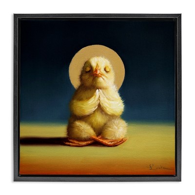 Stupell Industries Meditating Yoga Chick, 18" x 18"