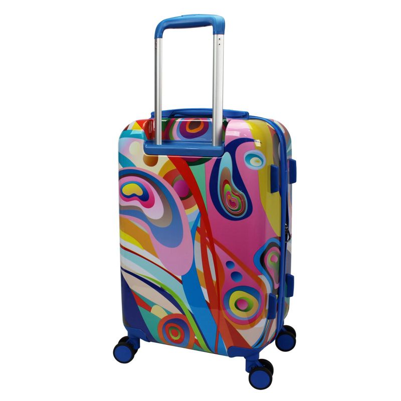 World Traveler Dejuno Art Hardside 3-Piece Expandable Spinner Luggage Set, 3 of 6