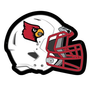 Evergreen Ultra-Thin Edgelight LED Wall Decor, Helmet, University of Louisville- 19.5 x 15 Inches Made In USA - 1 of 4