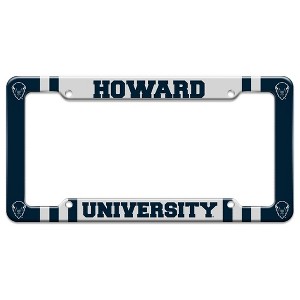Howard University Primary Logo License Plate Tag Frame - 1 of 4