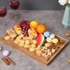 Acacia Cutting Boards for Kitchen, Cutting Board with Built-in Groove and Back Inner Handle - 4 of 4
