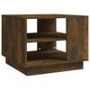 vidaXL Coffee Table Smoked Oak Engineered Wood Medium Coffee Table - 2 of 4