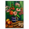 Art Remedy Floral Vase and Fruits Vase Paintings Framed - 3 of 4