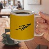 University of Toledo Secondary Ceramic Coffee Mug Novelty Gift Mugs for Coffee Tea and Hot Drinks 11oz White - 4 of 4