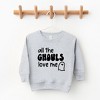 The Juniper Shop All The Ghouls Ghost Toddler Graphic Sweatshirt - 2 of 3