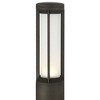 John Timberland Albion 20" High Modern Landscape Bollard Light Fixture Porch House Exterior Outside LED Bulb Low Voltage Black Aluminum Front Door - 3 of 4