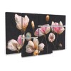 Trademark Fine Art Treechild Gentle Pink Dry flowers 3 Piece Panel Set Art - 2 of 3