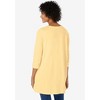 Woman Within Plus Size Smocked Henley Trapeze Tunic - 3 of 4