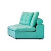 Cloud Modular Sectional Sofa,Maimi Sofa,Luxury Velvet Couch Sofas for Living Room,74inch Corner Seater - 3 of 4