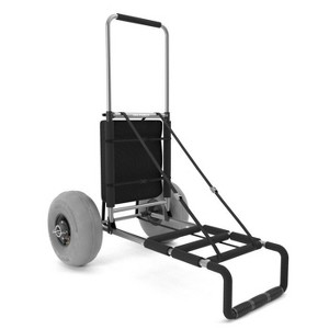 Galvaknox  Sand-Warrior Beach Collapsible Wagon Cart Trolley with Heavy-Duty Inflatable Big Sand Tires - 1 of 4