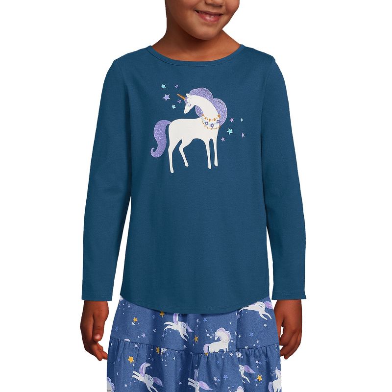 Lands' End Kids Graphic Tee Shirt, 3 of 5