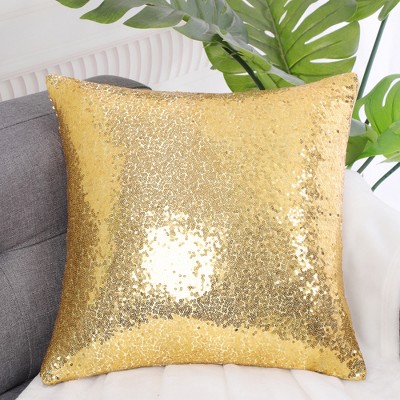 Casa 784857764970 Decorative Pillow Gold Sequin